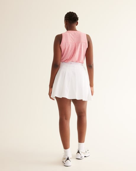 Jupe-short de tennis plissée, Hyba