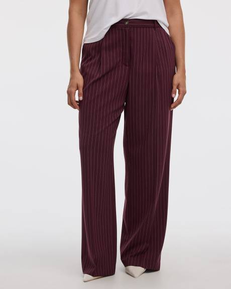 Wide-Leg Mid-Rise Pant - The Timeless - Curvy Fit