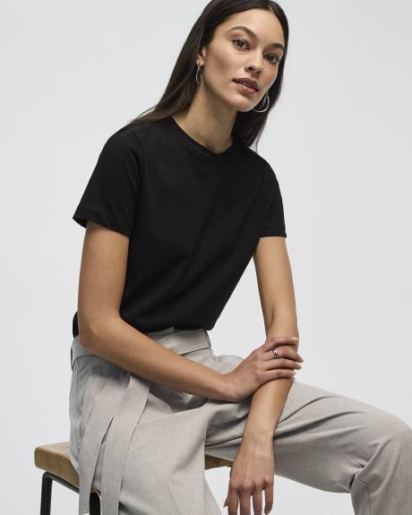 Boyfriend Crew Neck T-Shirt - R Essentials