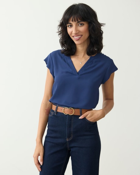 Women's Blue Shirts & Blouses: Casual & Formal