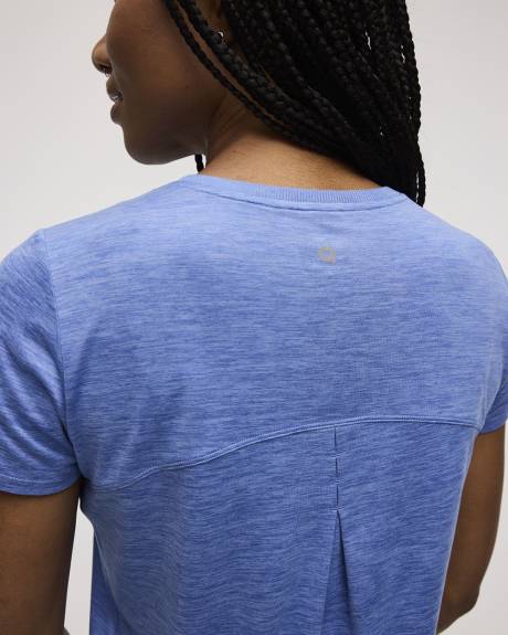 T-shirt à col rond et manches courtes - DRY-LUX (MD) Hyba Essentiels