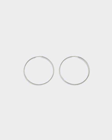 Stainless Steel Big Hoops