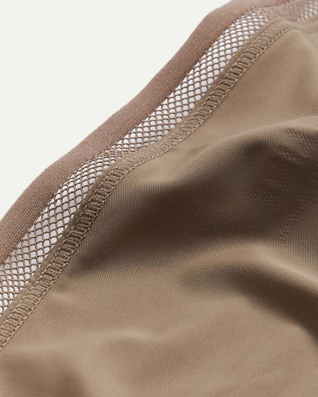 Solid Microfibre High Waist Panties, R Line