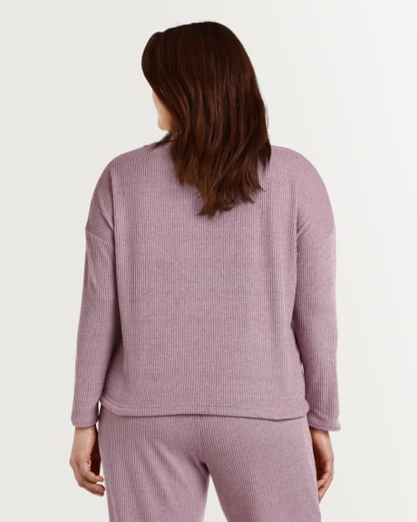 Long Sleeve Soft Touch Pyjama Top