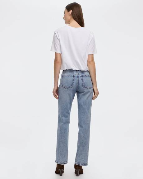 Straight-Leg Mid-Rise Jean - The Classic