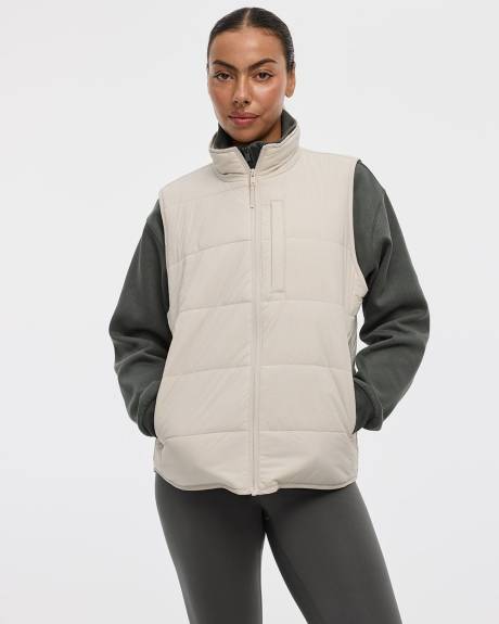 Sleeveless Puffy Vest - Hyba