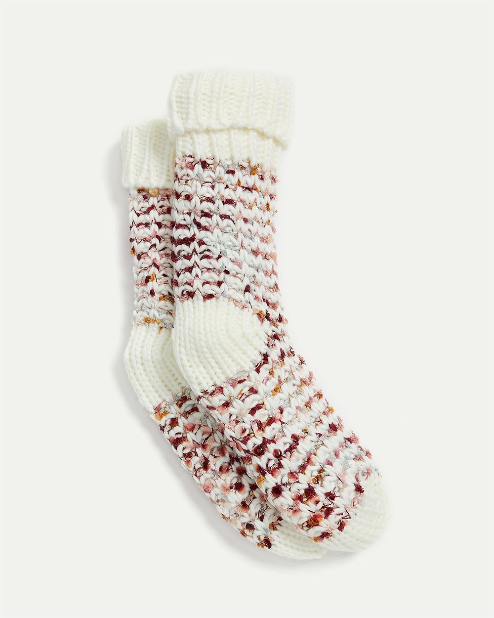 Anti-Slip Socks with Plush Lining