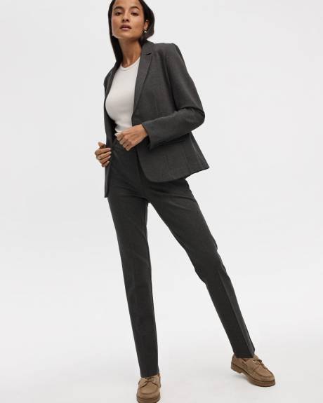 Pantalon à taille haute et jambe droite - Le Stretch Moderne (MD) - Long