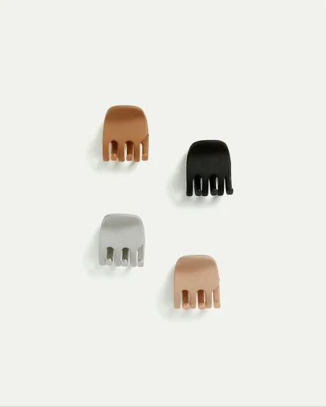 Mini Claw Clips - Set of 4