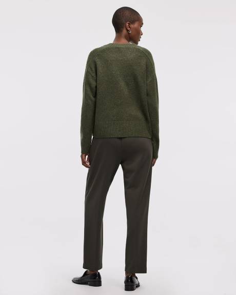 Long-Sleeve Crew-Neck PlushSoft Pullover