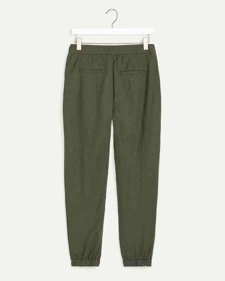 Pull On Knit Pique Jogger Pants - Tall