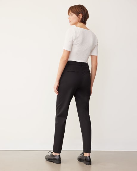 Pantalon à taille haute et jambe étroite - Le Stretch Classique - Long