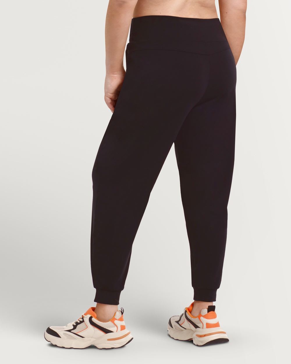 Pantalon jogger à taille haute en polyester recyclé Pulse Hyba – Long