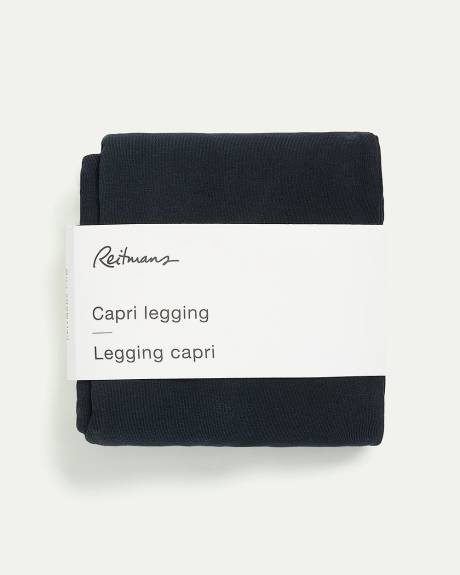 Legging capri en coton