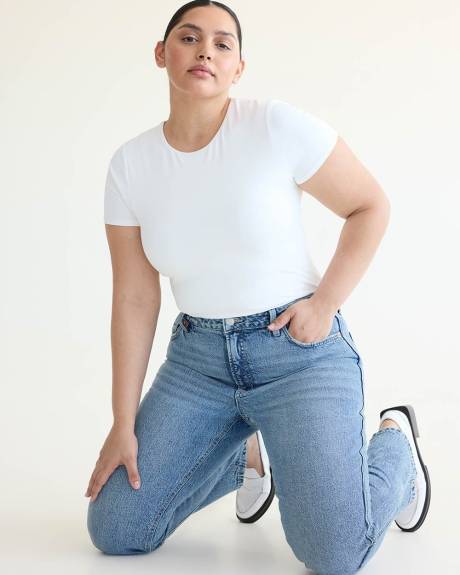 Straight-Leg Mid-Rise Jean - The Classic - Tall