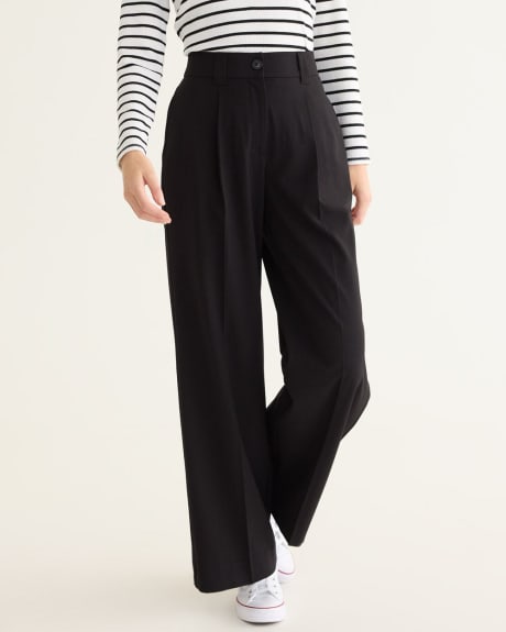 Wide-Leg High-Rise Pant - The Timeless