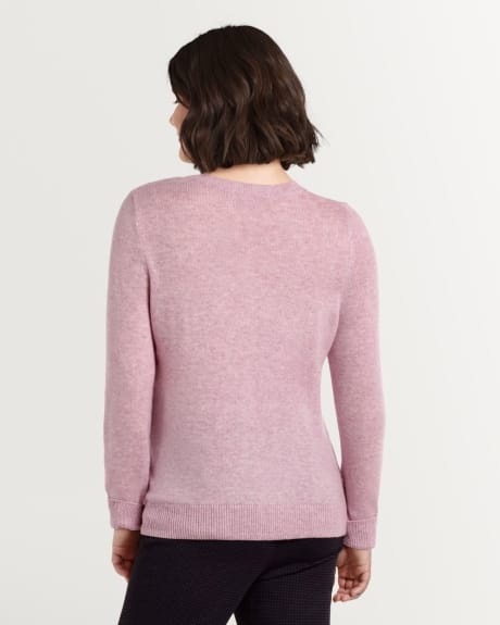 Cashmere Blend Crew Neck Sweater R Essentials