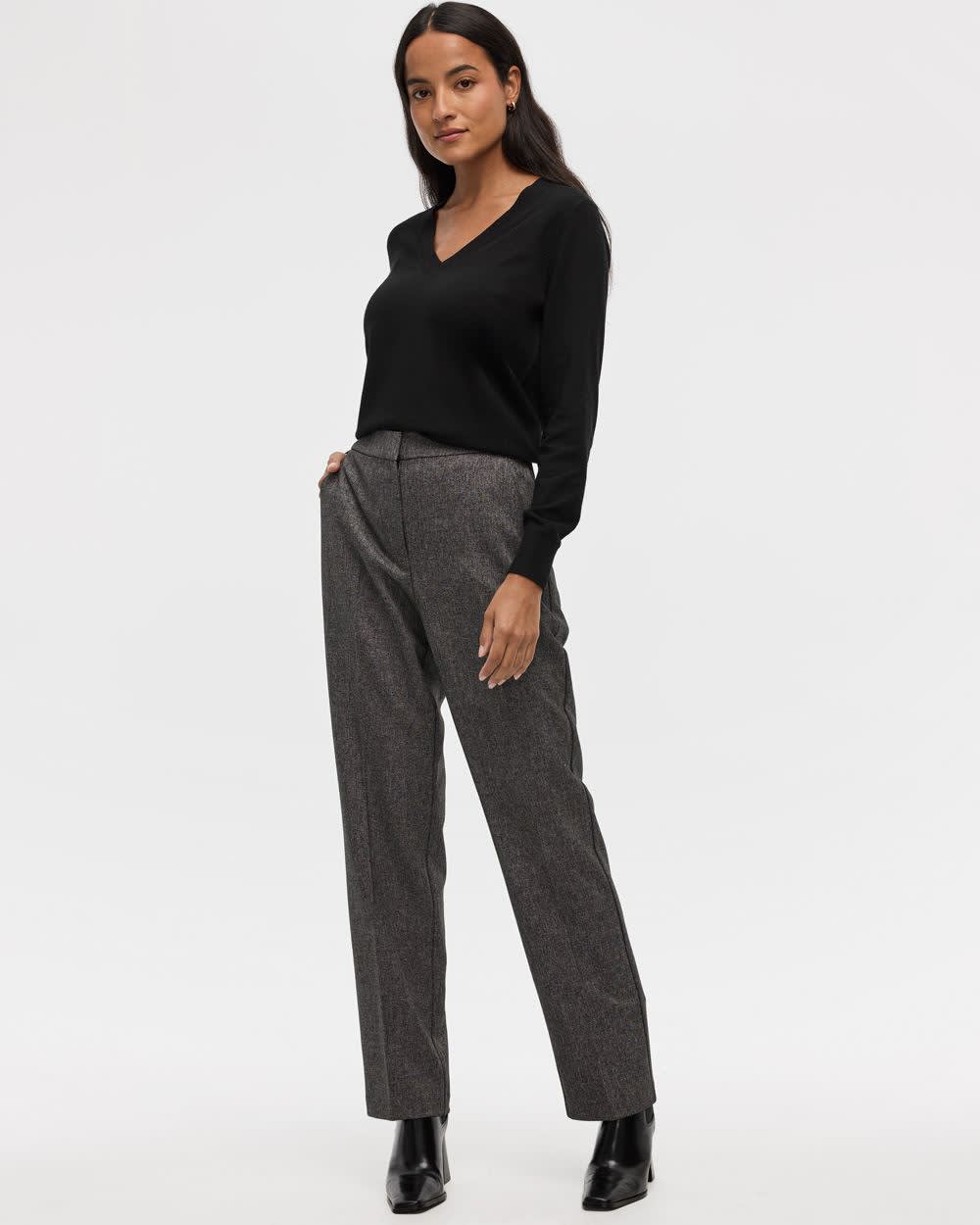 Straight-Leg High-Rise Pant - Tall