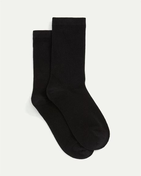 Straight-Up Solid Socks, set of 1