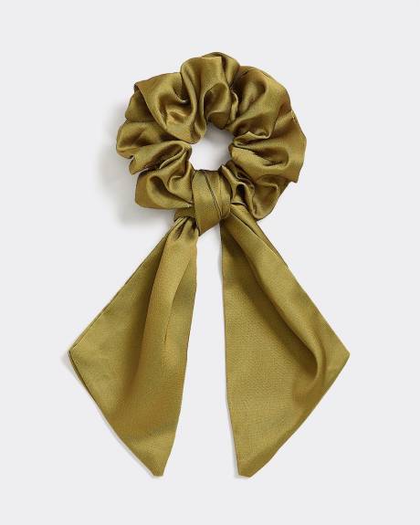 Satin Scarf Scrunchie