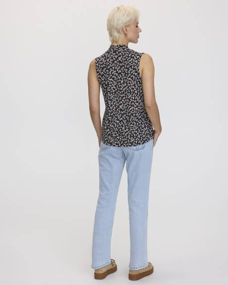 Haut sans manches à col V