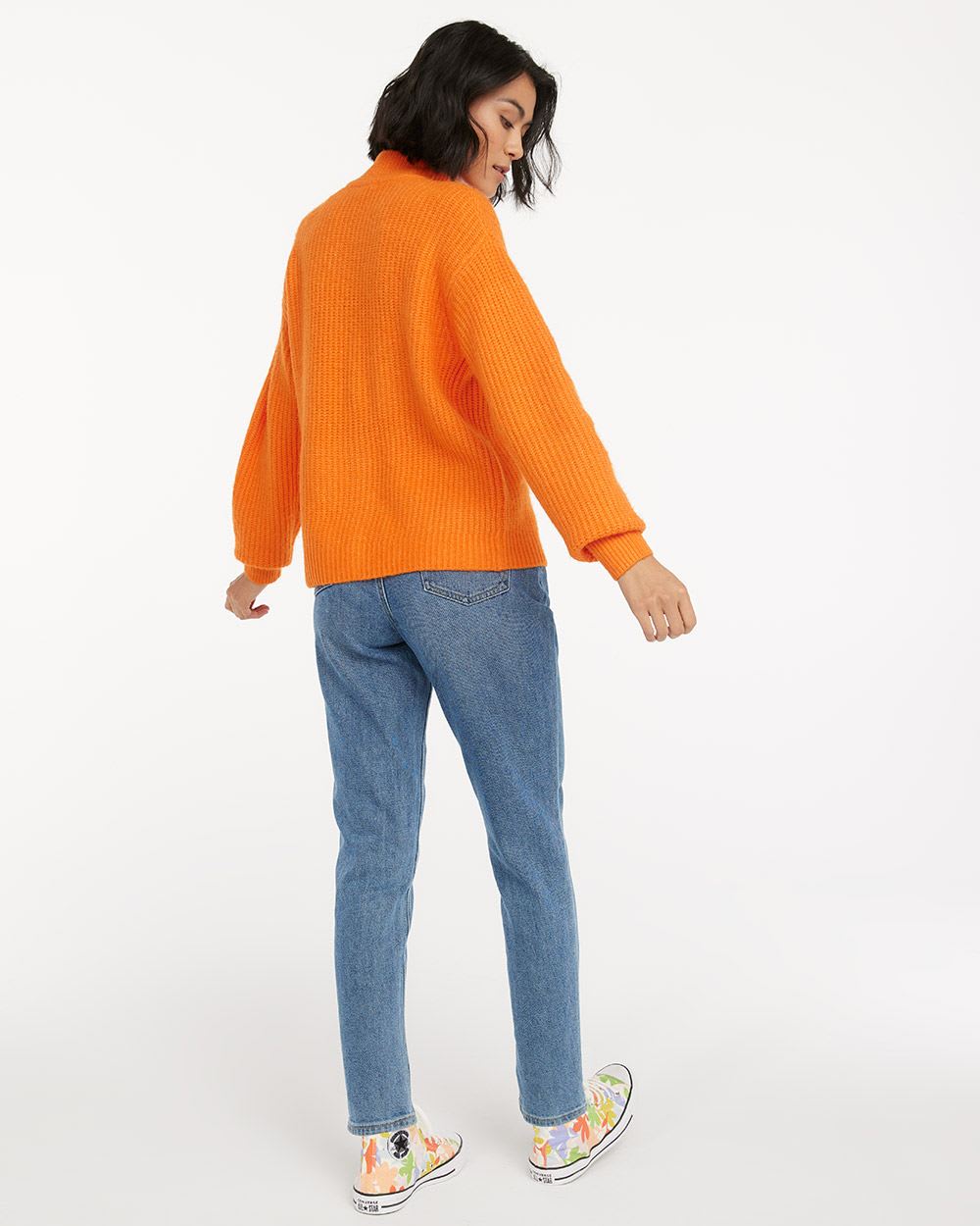 Long-Sleeve Mock-Neck Pullover | Regular | Reitmans