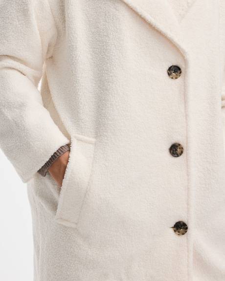 Oversized Sherpa Coat