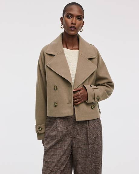 Manteau trench court