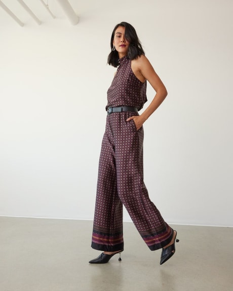Wide-Leg Pull-On High-Rise Pant - Tall