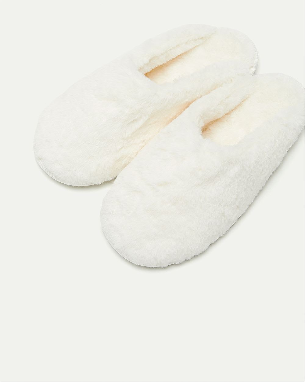 Faux Fur Slippers | Reitmans