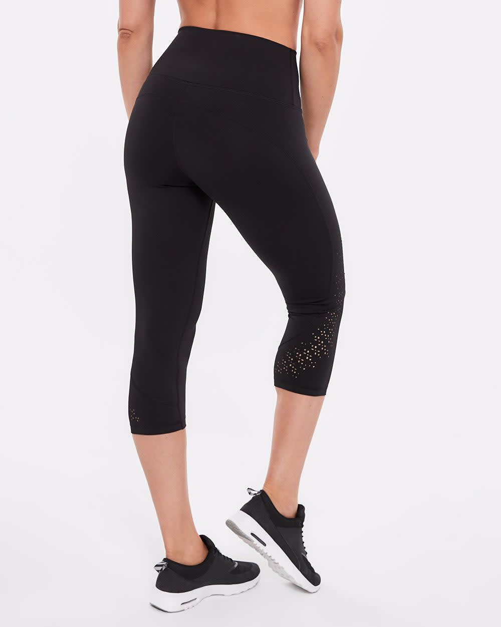 Download Hyba Laser Cut Capri Legging | Regular | Reitmans