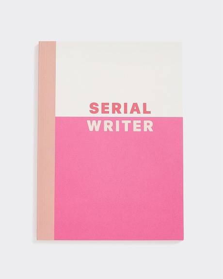 Carnet avec citation