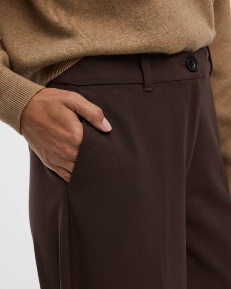 Mid-Rise Barrel Pants - The Timeless