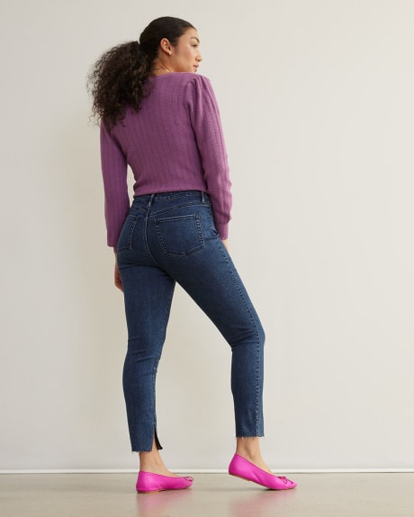 Skinny-Leg Super High-Rise Ankle Jean