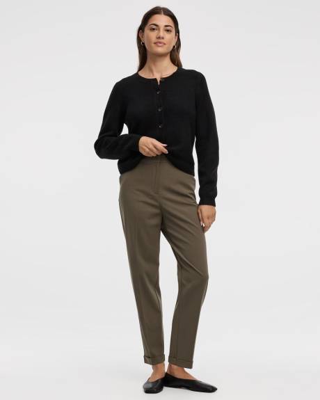 Tapered-Leg High-Rise Pant - The Timeless - Tall