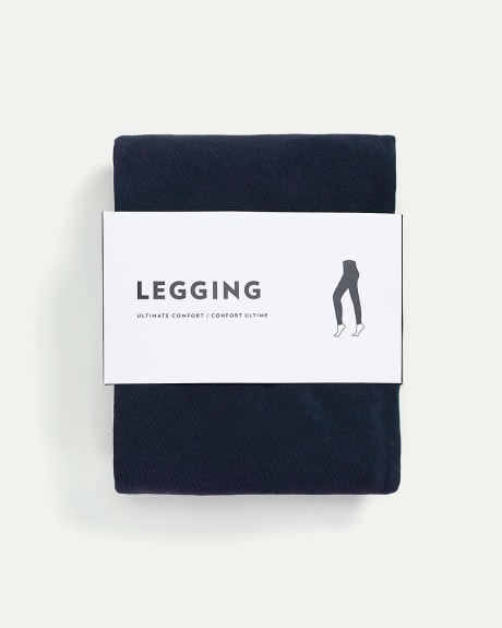 Legging en coton uni