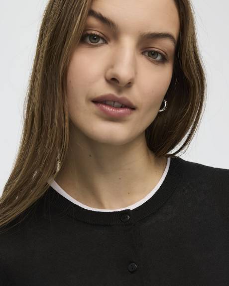 Cardigan à col rond - R Essentials