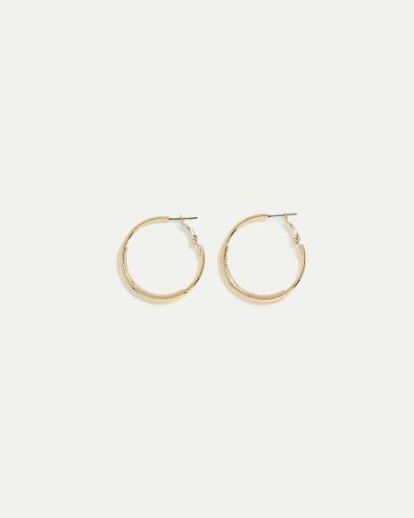 Textured Hoops