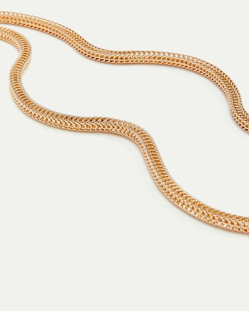 Large chaîne serpent