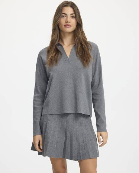 Mini A-Line Pleated Skirt