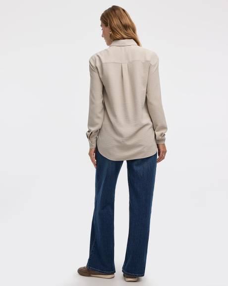 Blouse boutonnée à manches longues