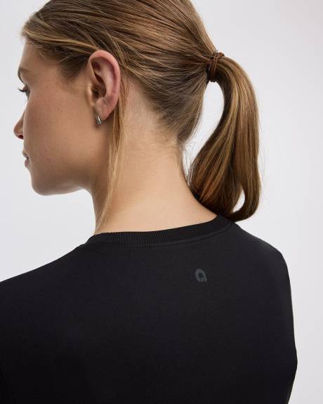 T-shirt à col rond et manches longues - DRY-LUX (MD) Hyba Essentiels