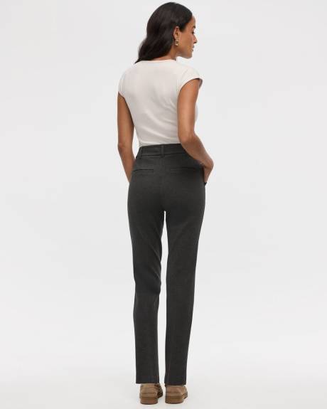 Pantalon à taille haute et jambe droite - Le Stretch Moderne (MD) - Petite