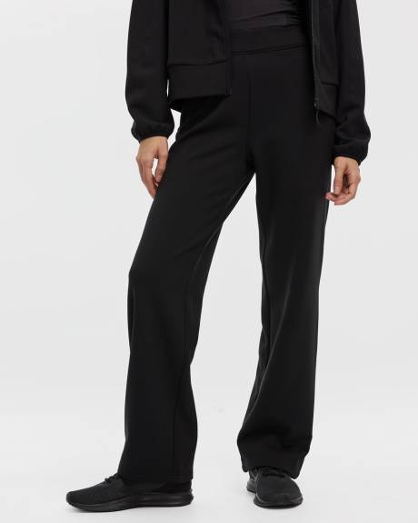 Pantalon à jambe droite en molleton épais - Hyba