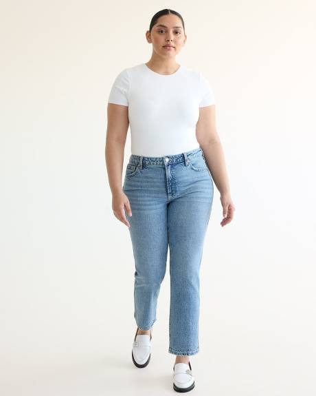 Straight-Leg Mid-Rise Jean - The Classic - Petite