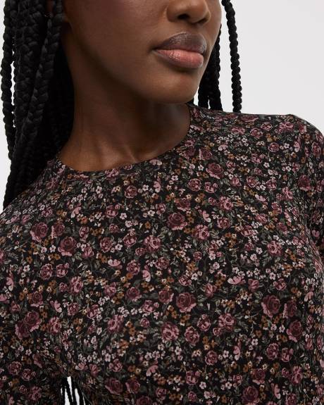 T-shirt à col rond à manches longues - R Essentials