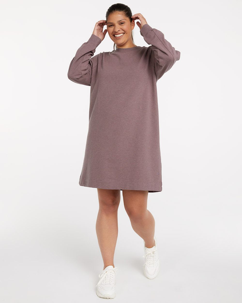 Semi-Fitted Fleece Dress, Hyba