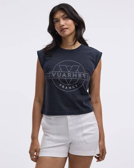 Crew-Neck Muscle T-Shirt - Vuarnet for Hyba