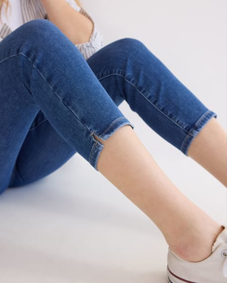 Cropped Denim Legging Pants - R Essentials - Petite