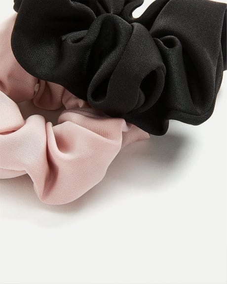 Solid Scrunchies, Set of 2